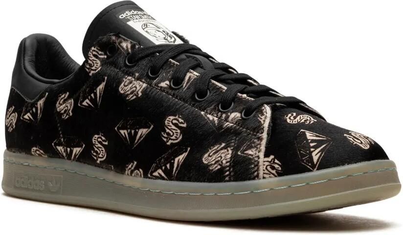Adidas x Billionaire Club Stan Smith "black" sneakers met ponyhaar Zwart - Foto 2
