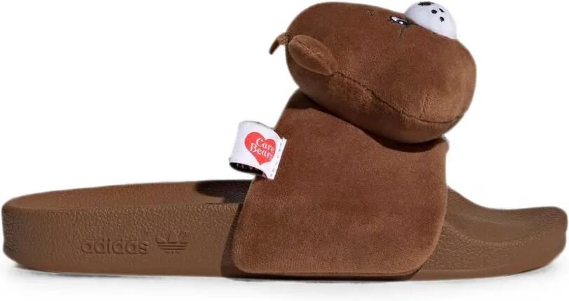 Adidas x Care Bears Adilette Tenderheart Bear sandalen Bruin - Foto 6
