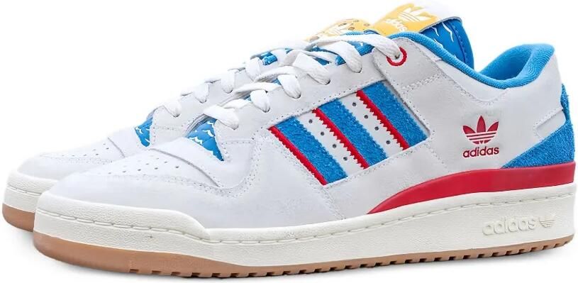 Adidas x Clicks Kicks Forum Low CL 3-Stripes sneakers Wit - Foto 12