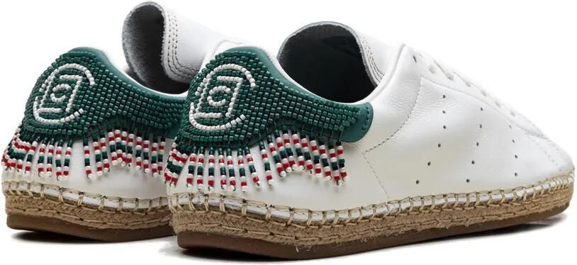 Adidas x CLOT by Edison Chen Stan Smith espadrille sneakers met kralen Wit - Foto 4