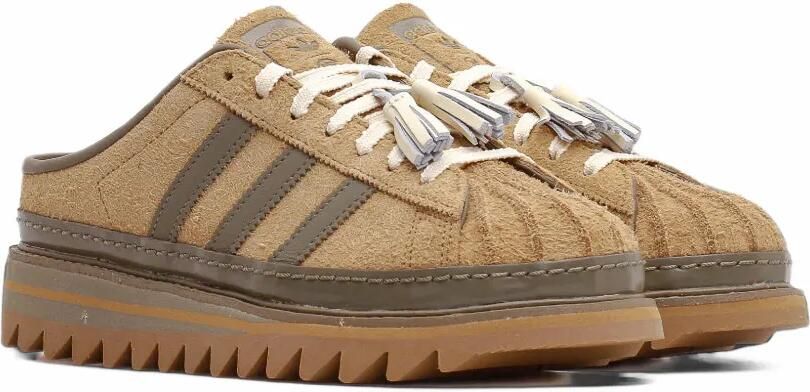 Adidas x CLOT by Edison Chen Superstar Sawtooth muiltjes Beige - Foto 2
