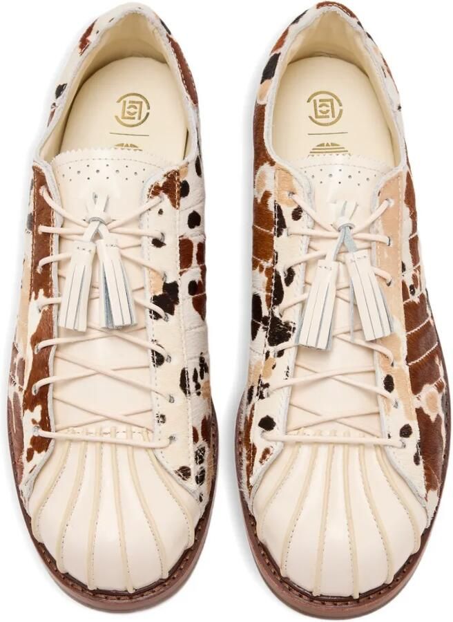 Adidas x Clot by Edison Chen Superstar sneakers met print Beige - Foto 18