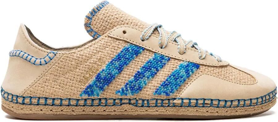 Adidas x CLOT Gazelle "Linen Khaki Light Blue" sneakers Beige