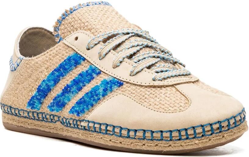 Adidas x CLOT Gazelle "Linen Khaki Light Blue" sneakers Beige - Foto 2