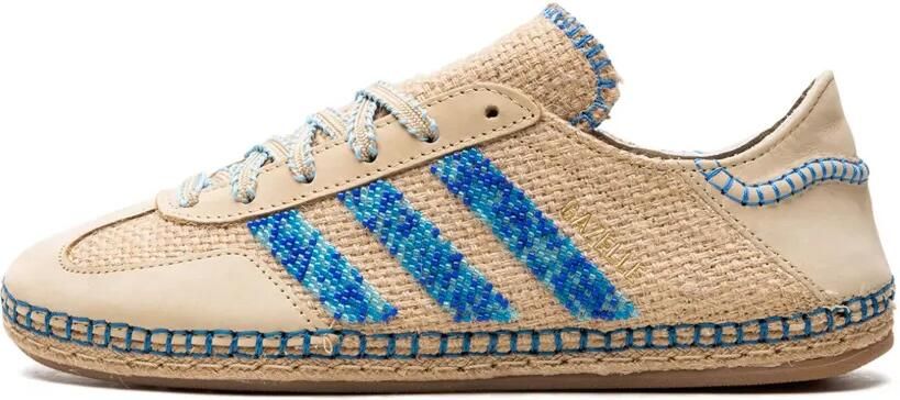 Adidas x CLOT Gazelle "Linen Khaki Light Blue" sneakers Beige - Foto 4