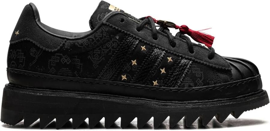 Adidas x CLOT Superstar "Chinese New Year" sneakers Zwart