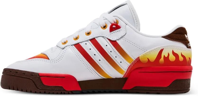 Adidas x Demon Slayer Rengoku Rivalry low-top sneakers Wit