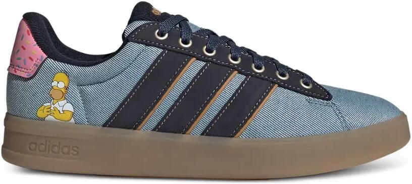 Adidas x Disney Simpsons Grand Court sneakers Blauw