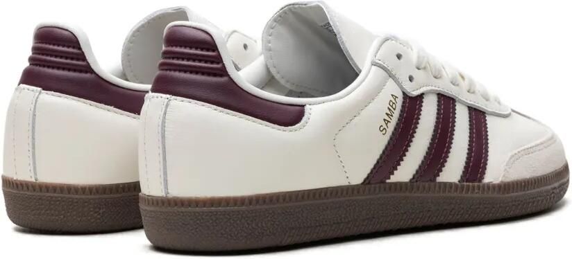Adidas x Emmi Samba OG "Off-White Maroon" sneakers Wit - Foto 3