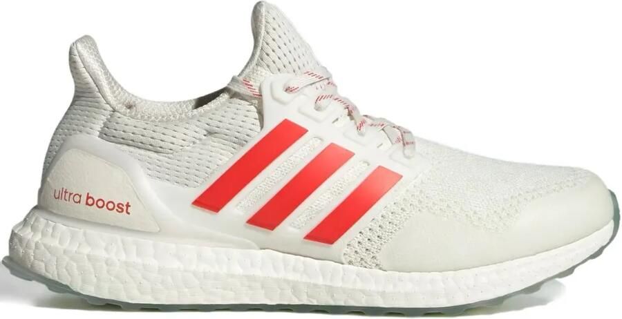 Adidas x Fortnite Pizza Pit Ultraboost 1.0 gestreepte low-top sneakers Wit