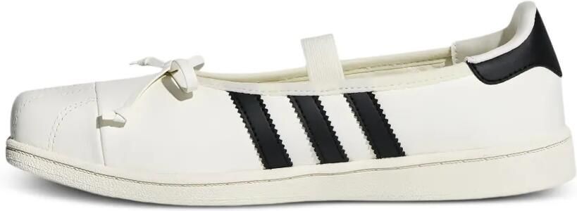 Adidas x Jennie Superstar SQ ballerina's met vierkante neus Wit