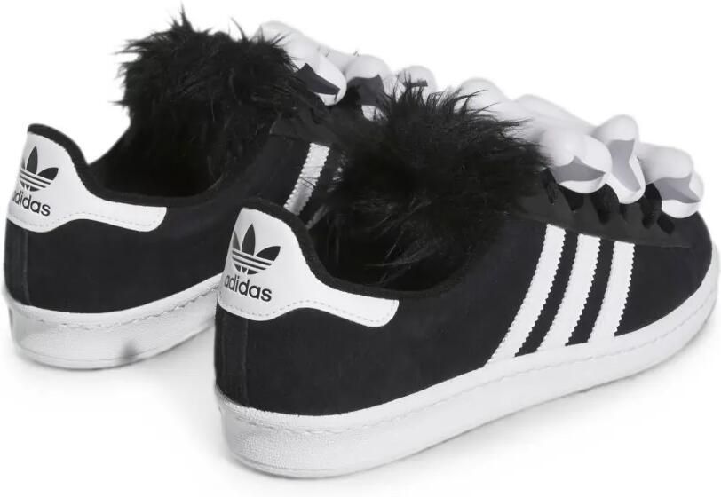 Adidas x Jeremy Scott Bones Campus 80s sneakers met applicatie Zwart - Foto 5