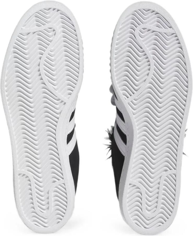 Adidas x Jeremy Scott Bones Campus 80s sneakers met applicatie Zwart - Foto 3