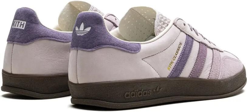 Adidas x Kith Classics Gazelle Indoor "Ash Purple" sneakers Paars - Foto 2