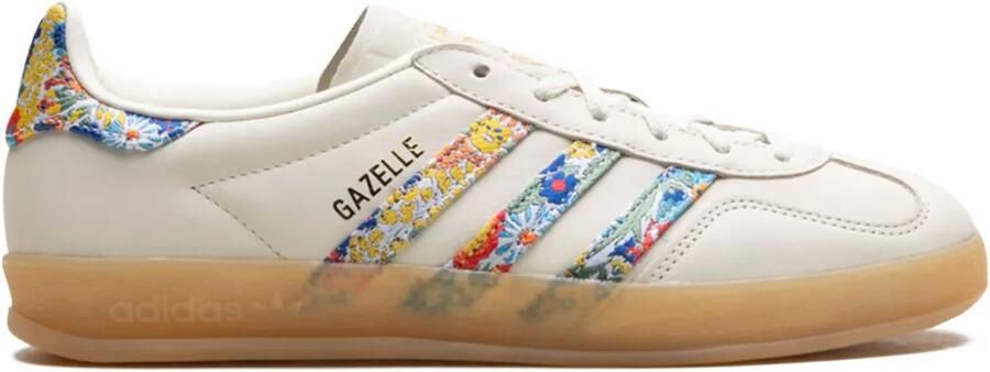 Adidas x Sounders FC Gazelle "Cloud White Semi Solar Slime" sneakers Wit