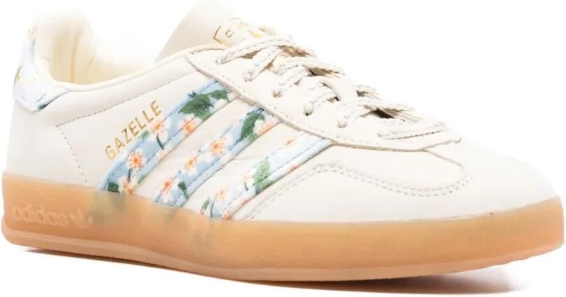 Adidas x Liberty London Gazelle Indoor "Florals" sneakers Wit - Foto 2