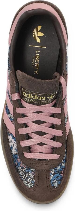Adidas x Liberty London Handball Spezial sneakers met bloe print Bruin - Foto 9