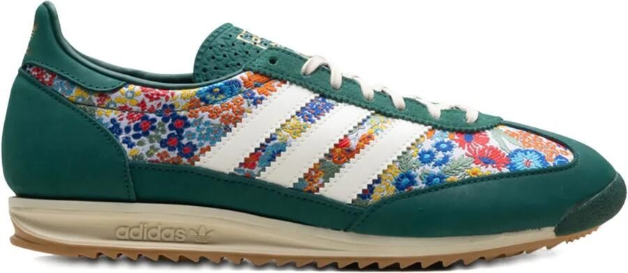Adidas x Liberty London SL 72 OG "Collegiate Green" sneakers Groen