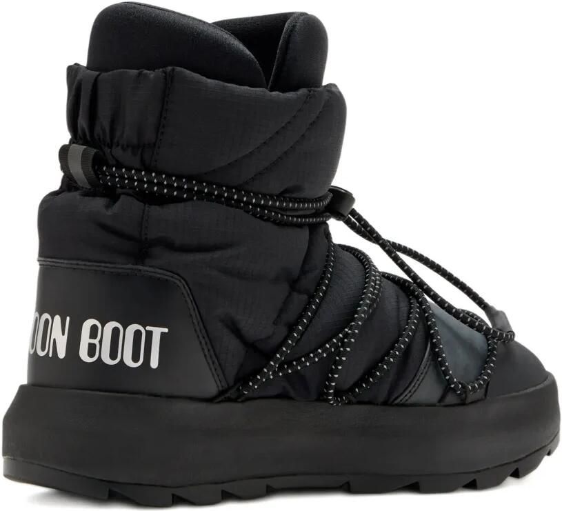 Adidas x Moon Boot gewatteerde veterlaarzen Zwart - Foto 3