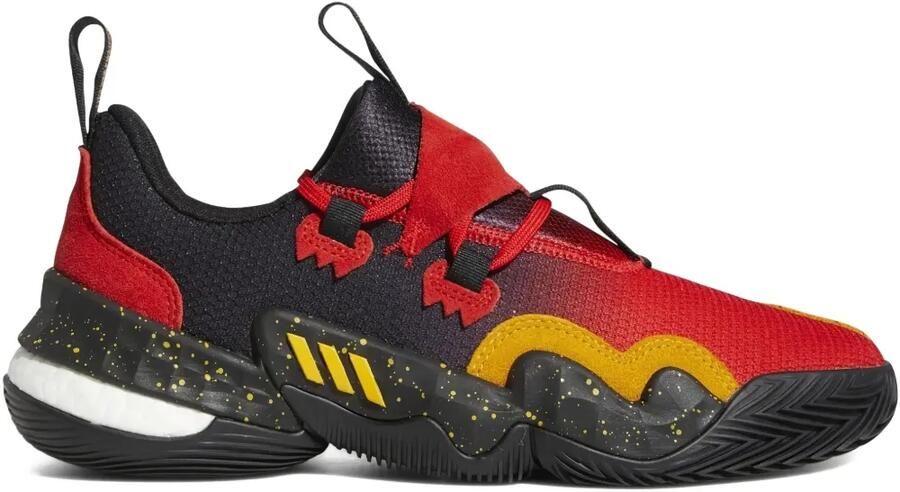 Adidas x NBA Trae Young 1 "Atlanta Hawks Vivid Red" sneakers Rood