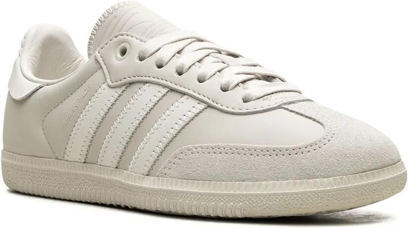 Adidas x Pharrell Williams Samba "Cloud White" sneakers Wit - Foto 2