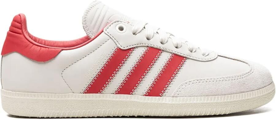 Adidas x Pharrell Williams Samba "Glory Red" sneakers Beige