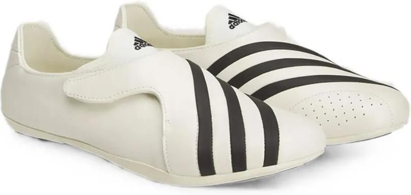 Adidas x Pharrell Williams sneakers met klittenband en zijstreep Beige - Foto 5