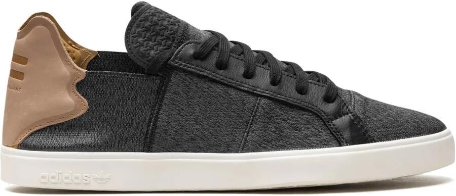 Adidas x Pharrell Williams Vulc "Core Black Granite Chalk White" sneakers Grijs