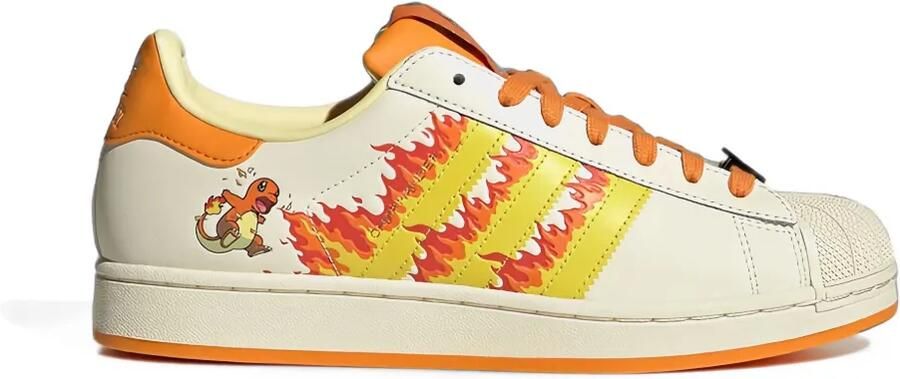 Adidas x Pokémon Superstar Charmander sneakers Beige