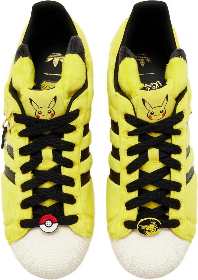 Adidas x Pokémon Superstar II Pikachu sneakers Geel - Foto 3