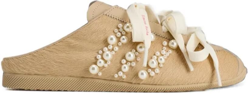 Adidas x Simone Rocha Taekwondo ballerina's verfraaid met kristallen Roze