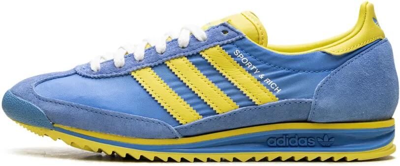 Adidas x Sporty & Rich SL 72 "Sweden Pack Blue Yellow Cloud White" sneakers Blauw - Foto 8