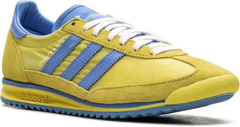 Adidas x Sporty & Rich SL72 "Sweden Pack Yellow Blue" sneakers Groen