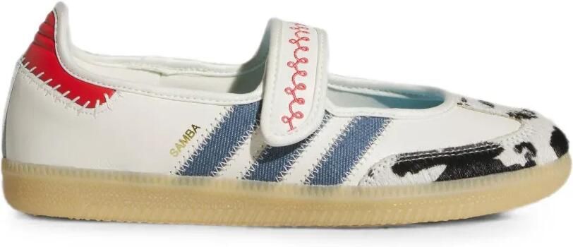 Adidas x Toy Story Samba Jane ballerina's met koe-print Wit
