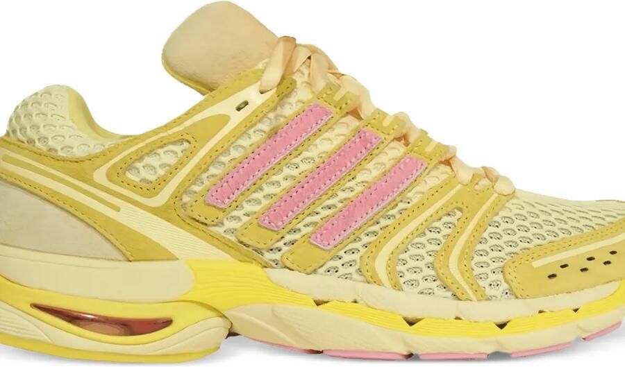Adidas x Unheardof Adistar Control 5 Piggy Runner 2.0 Cheeseburger sneakers Geel