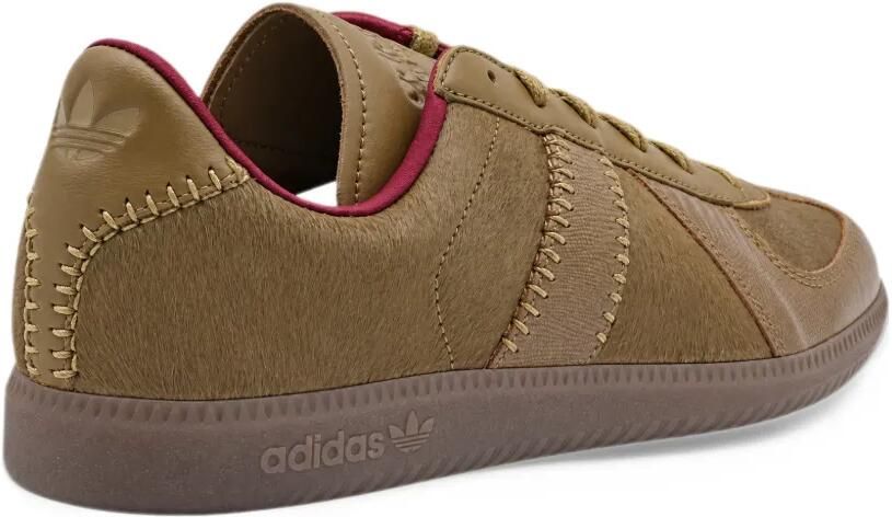Adidas x Wales Bonner pony-hair-effect whipstitch-trim sneakers Bruin - Foto 3