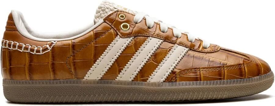 Adidas x Wales Bonner Samba OG "Brown Croc" sneakers Bruin