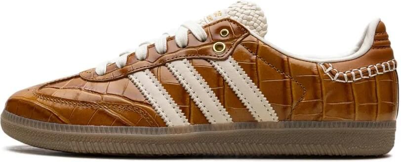 Adidas x Wales Bonner Samba OG "Brown Croc" sneakers Bruin - Foto 4
