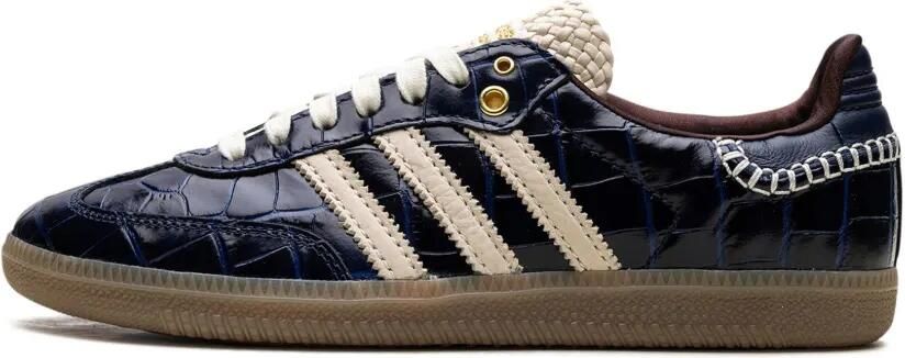 Adidas x Wales Bonner Samba OG "Navy Croc" sneakers Blauw - Foto 4