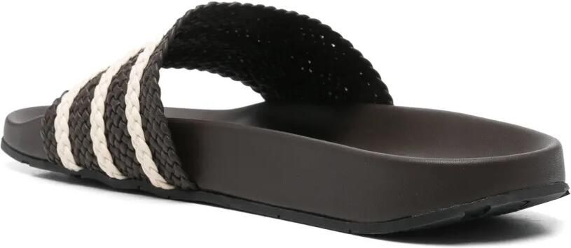 Adidas x Wales Bonner slippers Bruin - Foto 3