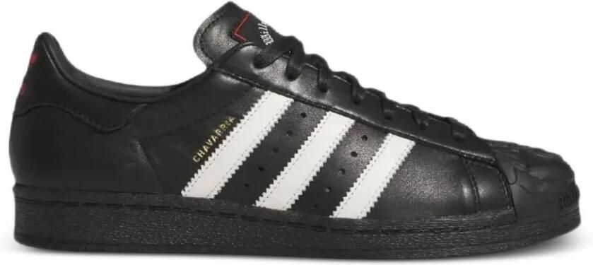 Adidas x Willy Chavarria Superstar leren sneakers Zwart