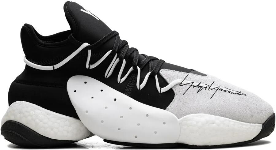 Adidas Y3 BYW Bball "White Black" sneakers Zwart
