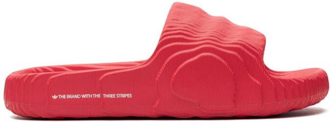 Adidas "Adilette 22 Scarlet slippers" Rood