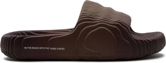 Adidas Adilette 22 slippers Bruin