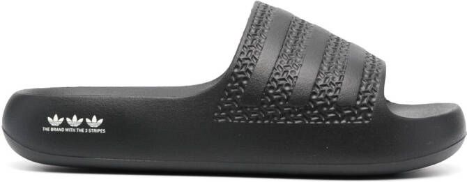 Adidas Adilette Ayoon slippers met logo Zwart