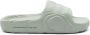 Adidas Adilette slippers met chunky zool Groen - Thumbnail 5