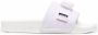 Adidas Adilette slippers met logoband Wit - Thumbnail 1