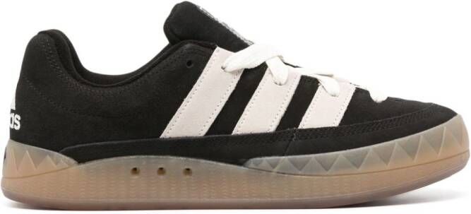Adidas Adimatic 3-Stripes suède sneakers Zwart