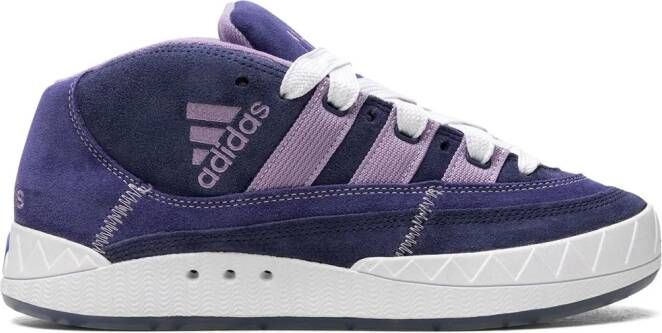 Adidas Adimatic Mid x Maite Steenhoudt suède sneakers Paars