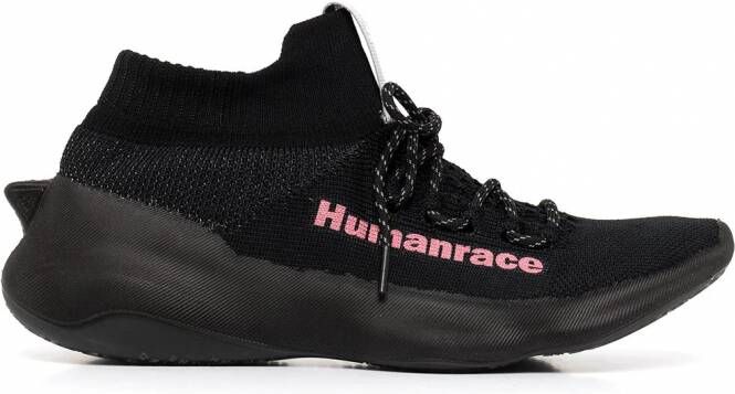 Adidas x Pharrell Williams Hu race low-top sneakers Zwart